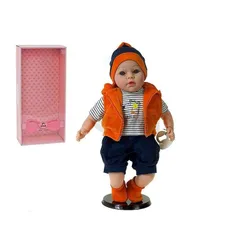 Lalka bobas śpiewa i mówi po polsku 45cm