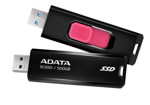 Dysk Adata SC610 500GB USB 3.2 Czarny