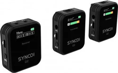 Synco G2 A2 Mikrofon Ekranlı Kablosuz Mikrofon Sistemi