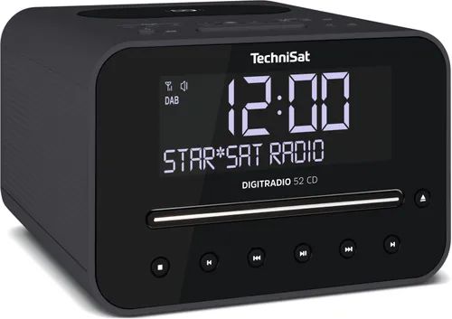 Radiobudzik TechniSat DigitRadio 52 CD (antracyt)