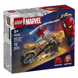 KLOCKI LEGO MARVEL 76335 Spider-Man kontra Ghost Rider na motocyklu