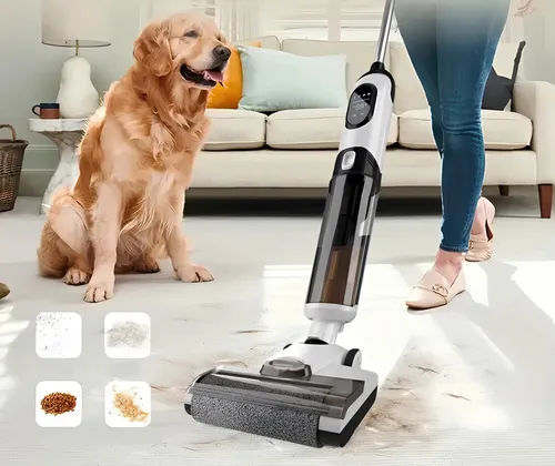 Bezprzewodowy odkurzacz pionowy GT820 Pro 170W praca na sucho I mokro