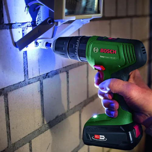 Ударная Дрель-шуруповерт аккумуляторная Bosch EasyImpact 18V - 40 2x2. 0Ah