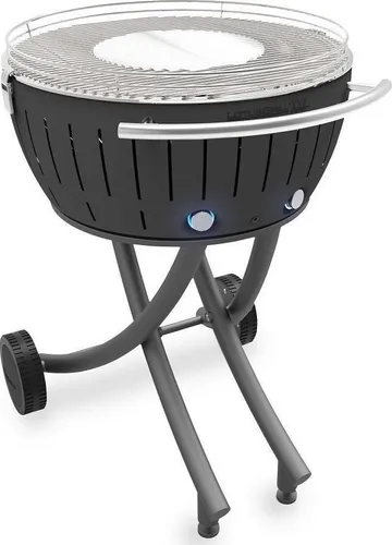 LotusGrill Kömür bahçe ızgarası XXL 58cm x 58cm Gri