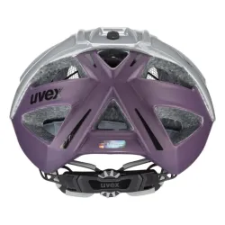 Kask rowerowy Uvex Gravel-X szaro-fioletowy