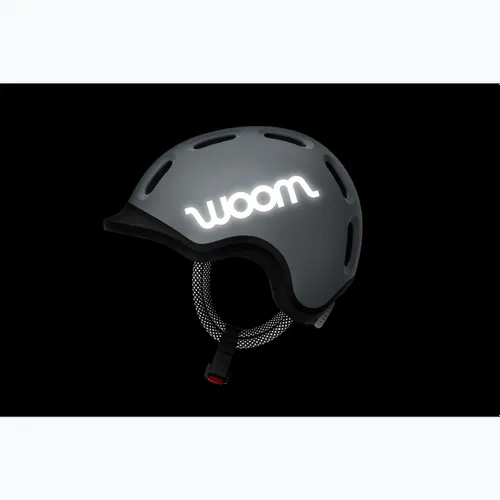 Kask rowerowy dziecięcy woom Ready light grey