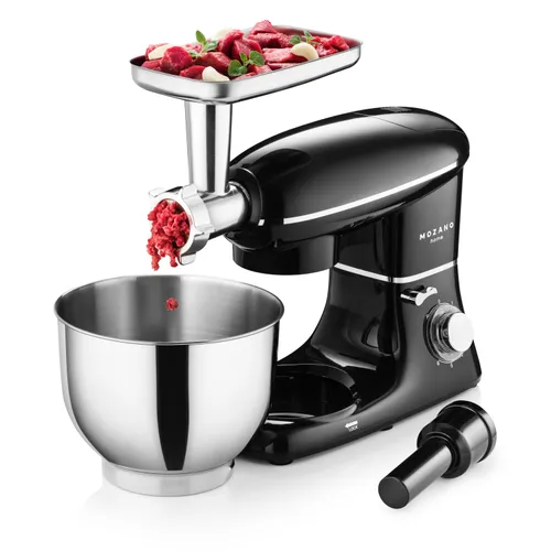 Robot kuchenny planetarny MOZANO Rob 02 1400W z blenderem kielichowym Czarny