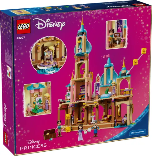 LEGO 43297 Disney: Замок Рапунцель, набор кубиков 6+