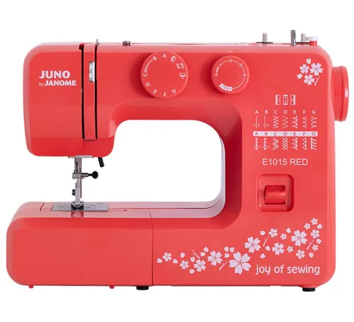 Швейная машина Janome Juno E1015 - красный