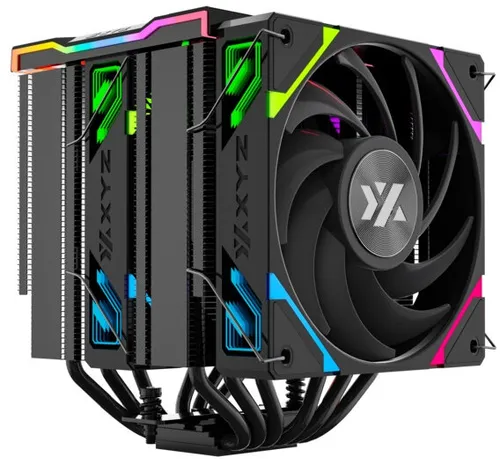 Chłodzenie CPU XYZ Thermax 6 Pro Duo Czarny