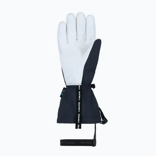 Rękawice narciarskie męskie Viking Sven Ski navy/white leather