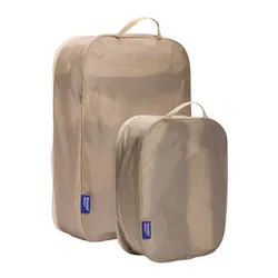 Dwa organizery podróżne Thule Packing Cube Set - gentle beige