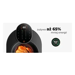 Air Fryer Frytkownica beztłuszczowa ETA SkyFry 516890000 5l z 12 automatycznymi programami gotowania i okienkiem do obserwacji postępów gotowania