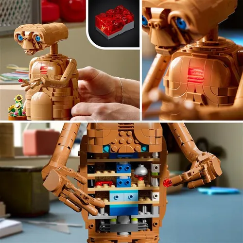 LEGO 21370 IDEAS: E.T. инопланетянин, набор кубиков 18+