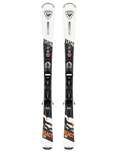 Narty zjazdowe ROSSIGNOL REACT RT + wiązania LOOK XPRESS 11 z GRIP WALK - Długość (cm) - 156