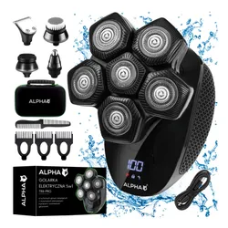 Golarka ALPHA TR8-Pro Na mokro i sucho