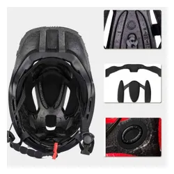 Kask rowerowy dziecięcy, Szczękowy, na rower, hulajnogę, ROCKBROS, S