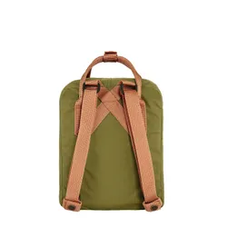 Fjallraven Kanken Mini foliage yeşil / şeftali kum sırt çantası