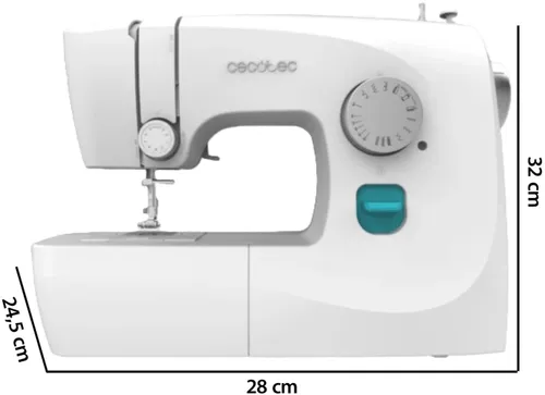 Maszyna do szycia CECOTEC BelleCouture 1500 Biały