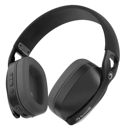 Słuchawki bezprzewodowe z mikrofonem Marvo Pulz 70W Nauszne Czarny