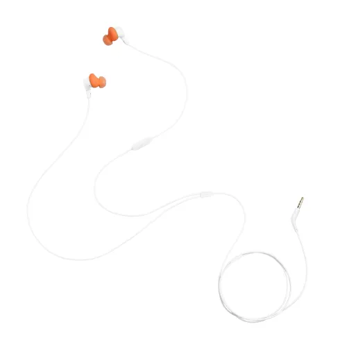 Słuchawki przewodowe JBL Endurance Run 3 Dokanałowe Mikrofon Biały