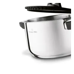 Garnek nierdzewny z pokrywką Starke Pro Sante 3,7 l