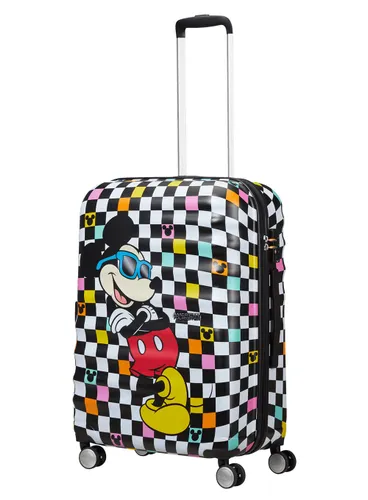 Walizka średnia American Tourister Wavebreaker Disney - Mickey Check