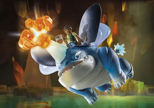 Playmobil 71082 конструктор Dragons Nine Realms Plowhorn