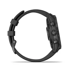 Смарт-часы Garmin FENIX 7 Solar серый с черным ремешком (010-02540-11)