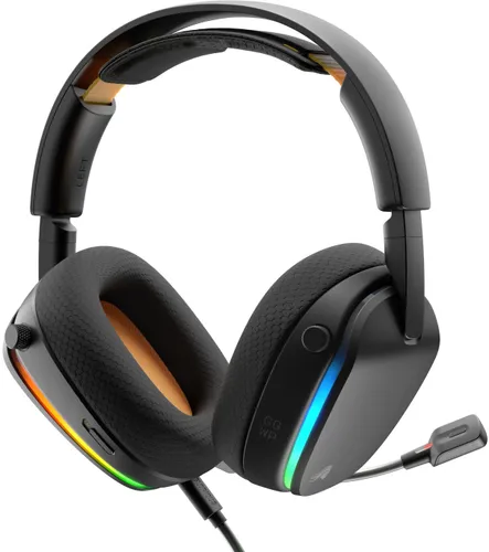 Słuchawki GLORIOUS GHS Eternal RGB GLO-A-2PC-BLK Nauszne