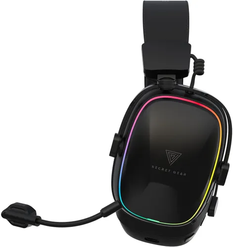 Słuchawki SECRET GEAR SX2 Bezprzewodowe, Nauszne, Dźwięk przestrzenny Czarny