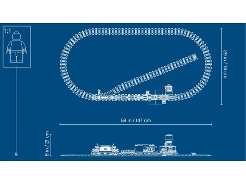 Конструктор Lego 60198 City - Товарный поезд