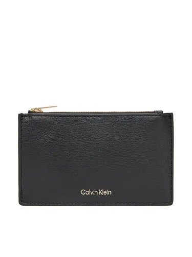 Кошелек Calvin Klein Большой, женский Foil Logo Top Zip Cardcase, LV04F1090G