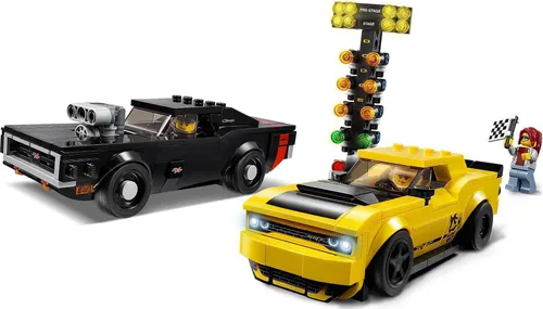 Конструктор Lego Speed Champions 2018 Dodge Challenger SRT Demon и 1970 Dodge Charger R / T (75893)