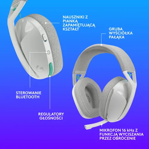 Logitech G321 Białe