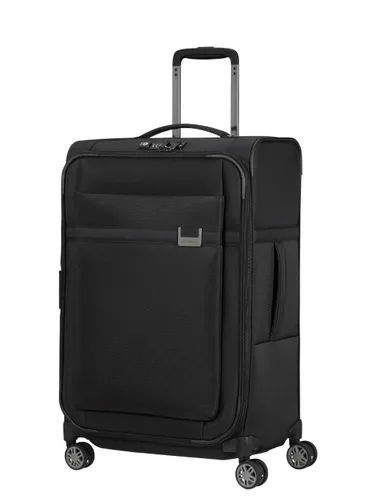 Walizka średnia poszerzana Samsonite Airea - black