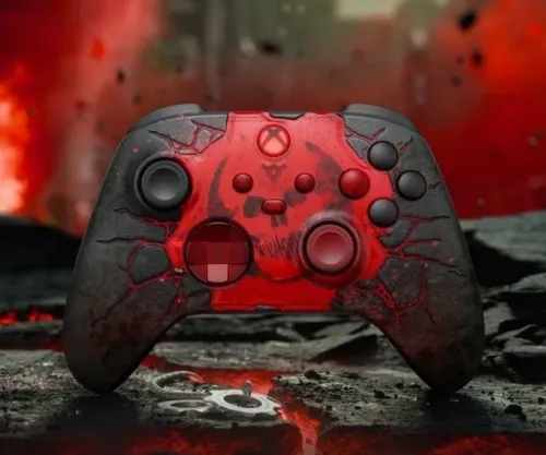 Microsoft Xbox kontroler bezprzewodowy - Gears of War: E-Day Limited Edition