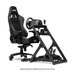 Fotel Next Level Racing NLR-G003 Pro Gaming Chair Leather &a; Suede Edition Gamingowy do 140kg Skóra naturalna Czarny