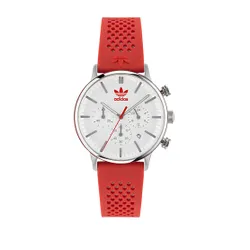 Adidas Originals Code One Chrono Watch Aosy23019 Silver