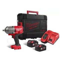 Darbe anahtarı mı? Milwaukee M18 ONEFHİWF12-502X (2 pil, şarj cihazı, kılıf)