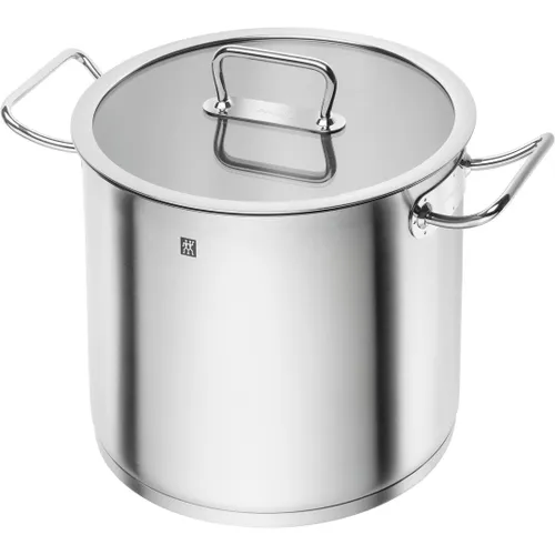 Garnek wysoki do zup z pokrywką 13.3 ltr ZWILLING PRO Srebrny