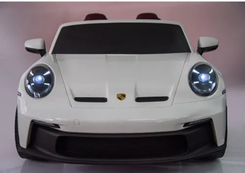 Samochód Na Akumulator Dla 2 Dzieci Porsche 911 Gt3 24V Eva LED 2 Silniki