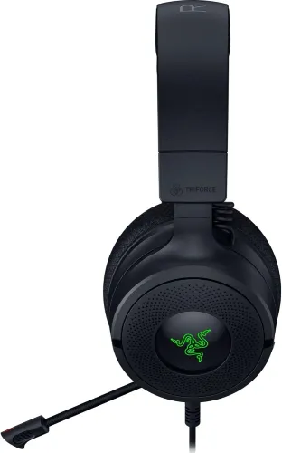 Słuchawki przewodowe z mikrofonem Razer Kraken V4 X Nauszne Czarny