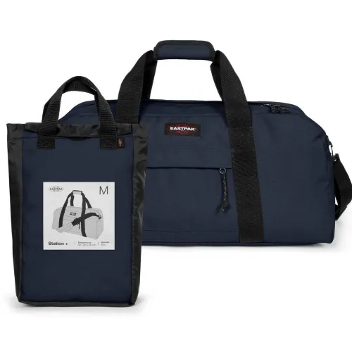 Eastpak Station + Katlanabilir Seyahat Çantası - ultra marine