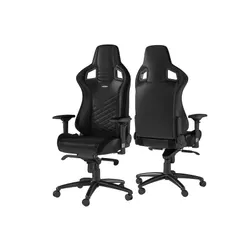 Fotel Noblechairs EPIC Black Gamingowy do 120kg Skóra ECO Czarny