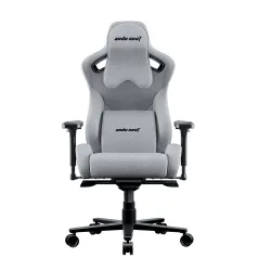 Fotel Anda Seat Kaiser 2 Pro XL Gamingowy do 200kg Tkanina Lniana Szary