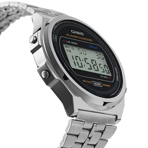 Серебряные часы Casio A171WE-1AEF