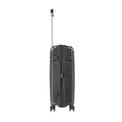 Travelite Elvaa Trolley M-black Orta Genişletilebilir Bavul