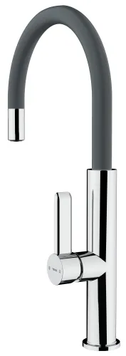 Bateria Teka FOT 995 Chrom/Kamienny szary Mosiądz/Chrom