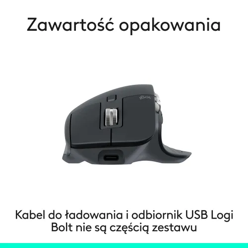 Myszka Logitech MX Master 3S Bluetooth Edition Grafitowy